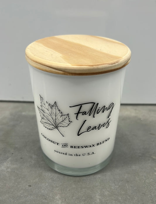 Scentsational Falling Leaves Candle Glass Jar 11 Oz  Coconut Wax Blend