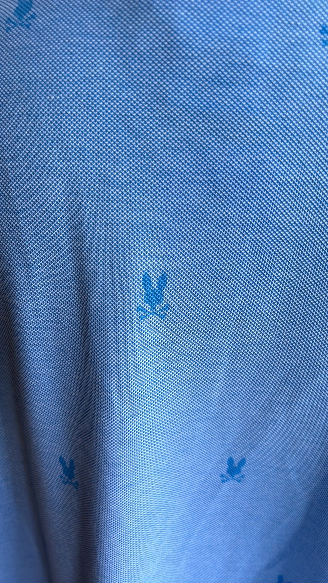 Psycho Bunny Psycho Bunny Birdseye Printed Polo Shirt Sz 1 -XLT New Pima Cotton