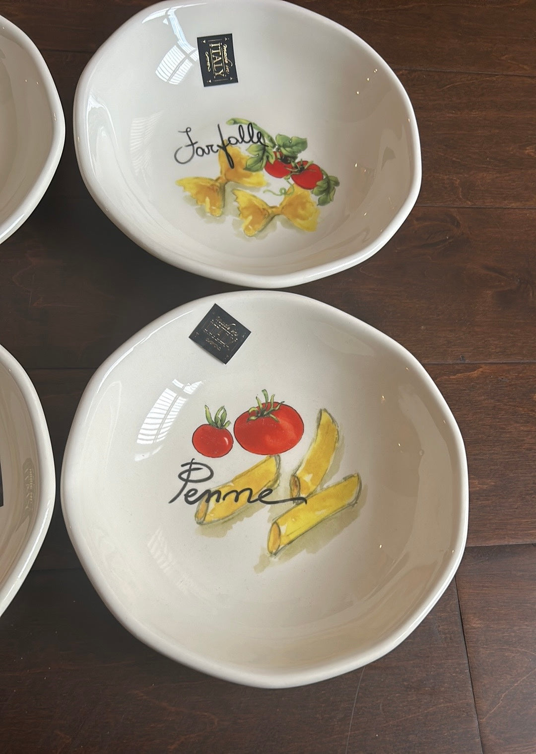 Effetti Set Of 4 Bowls New Pasta Salad Made In Italy