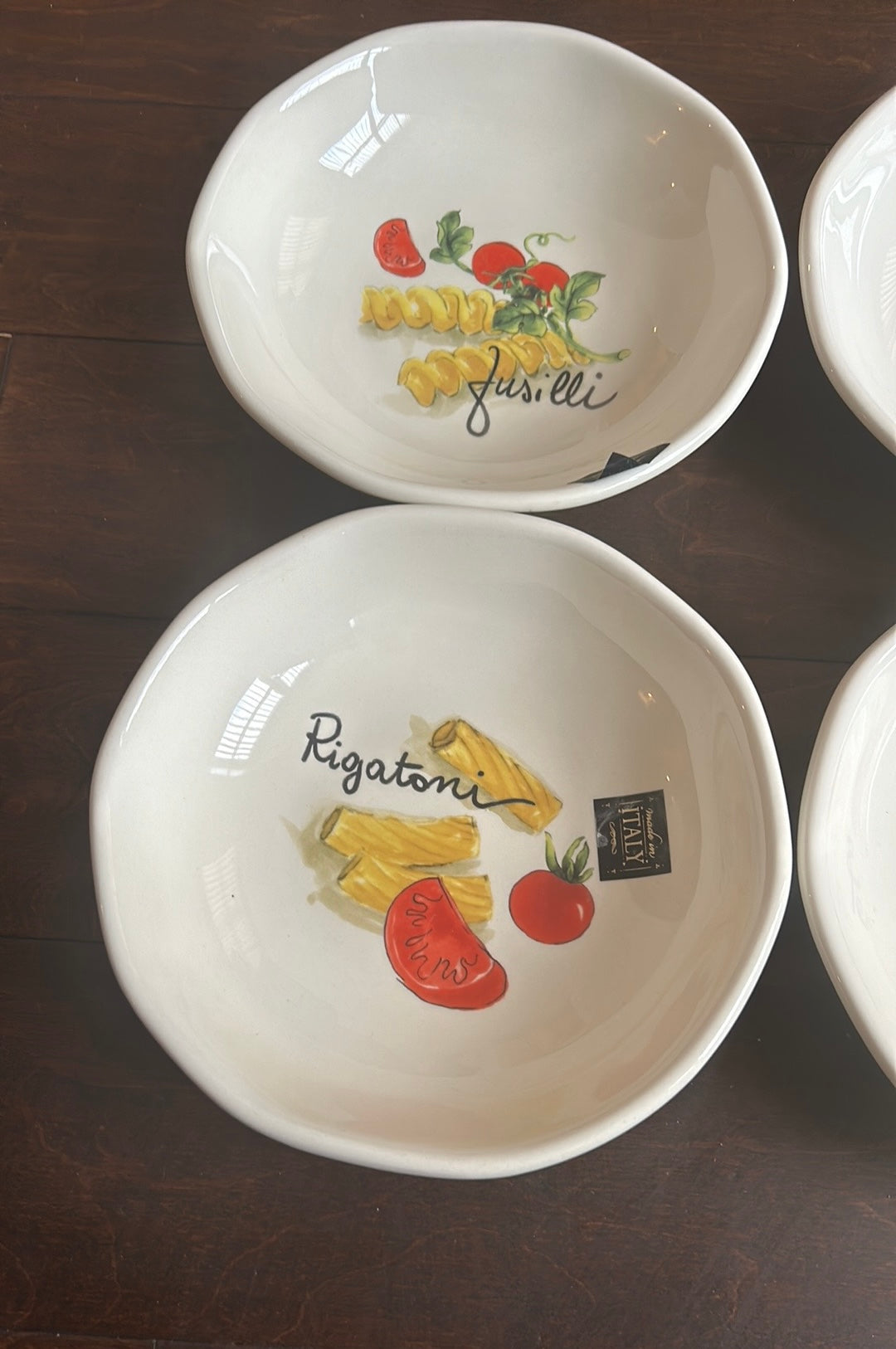 Effetti Set Of 4 Bowls New Pasta Salad Made In Italy