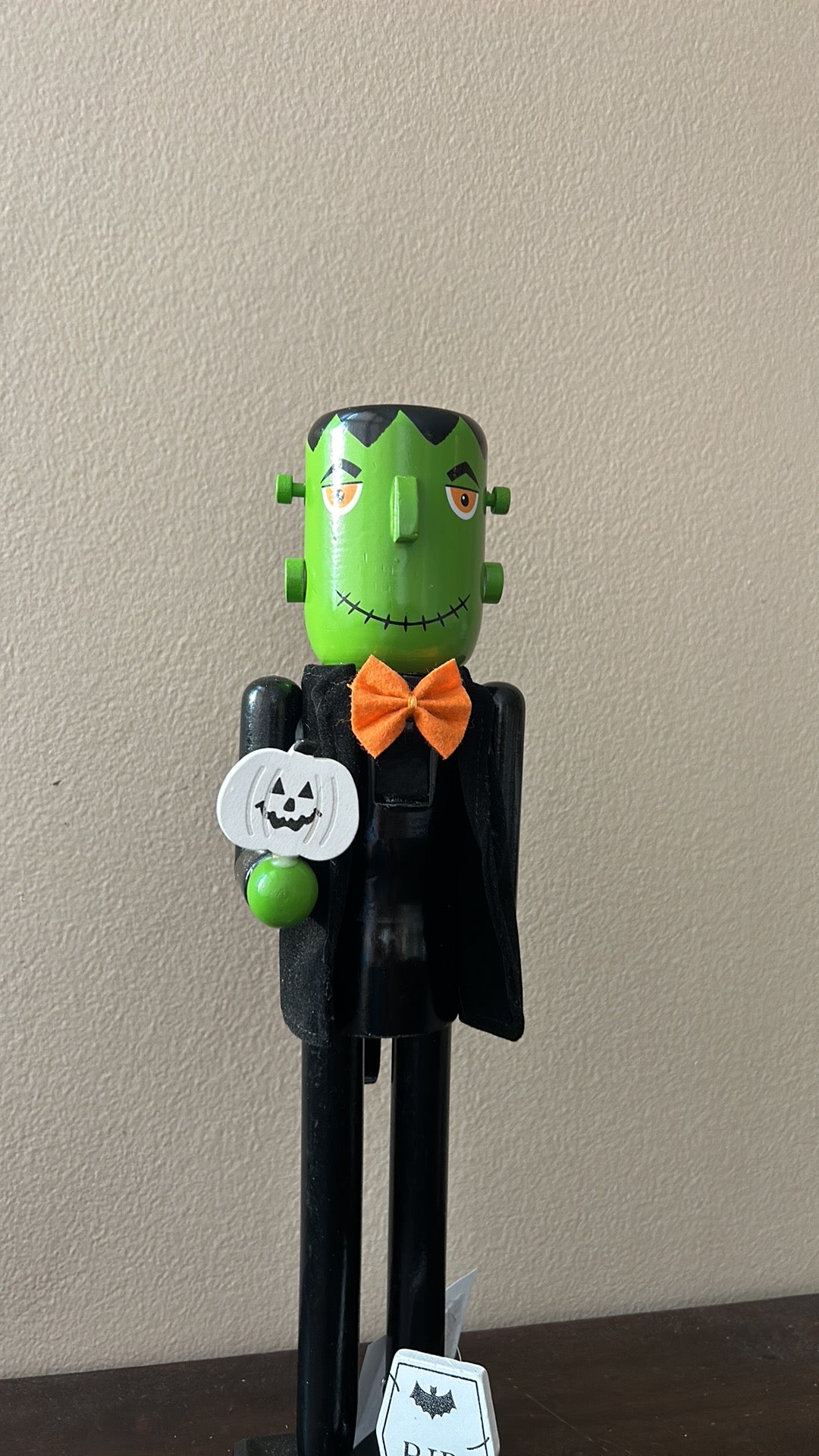 Cynthia Rowley Frankenstein Nutcracker New 15” Tall Halloween