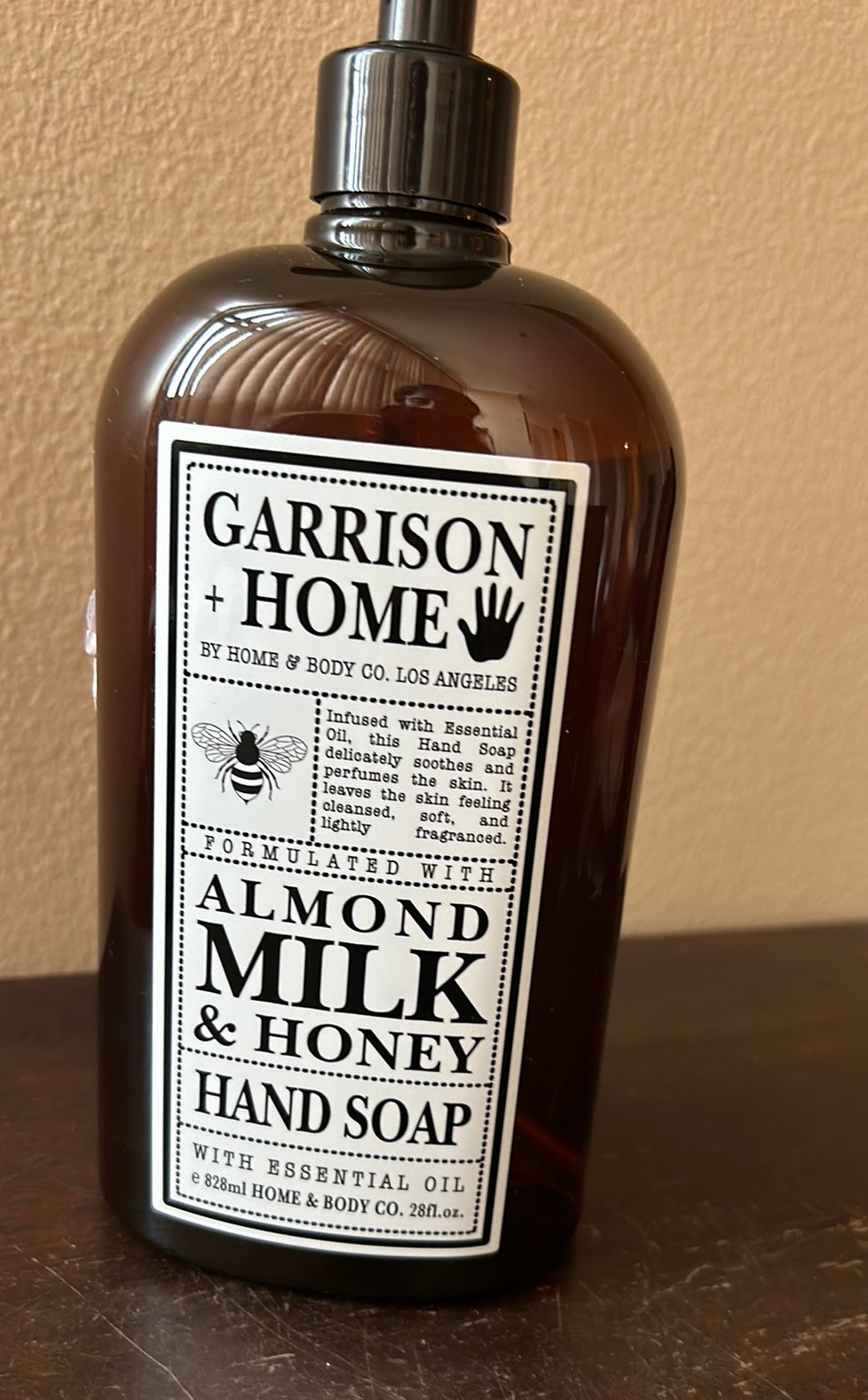 Garrison+ Home Almond Milk & Honey Hand Soap 28 fl New