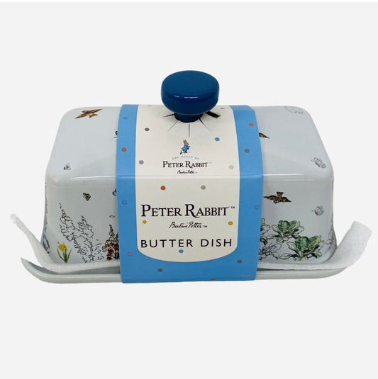 Beatrix Potter Peter Rabbit Butter Dish New