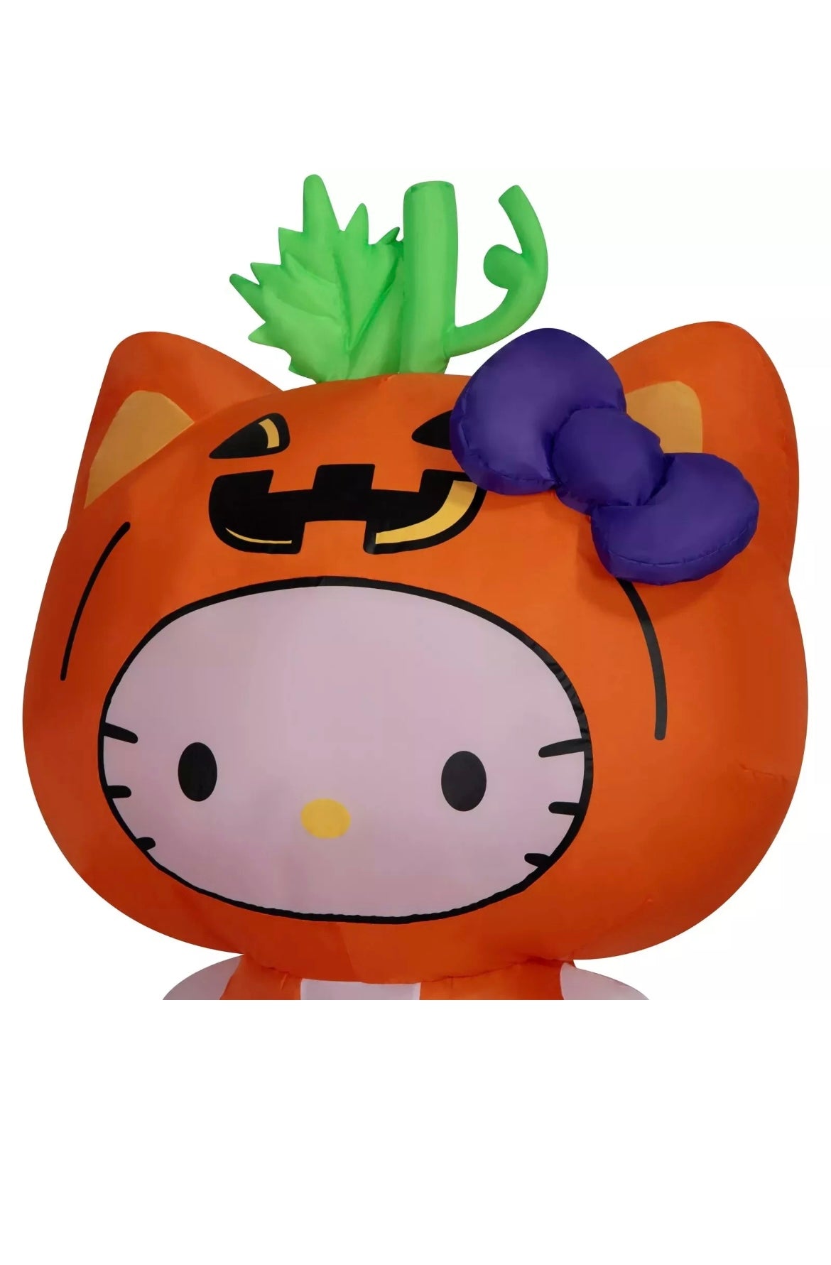 New 2024 Hello Kitty Halloween Pumpkin Airblown Inflatable 5ft Yard Decor