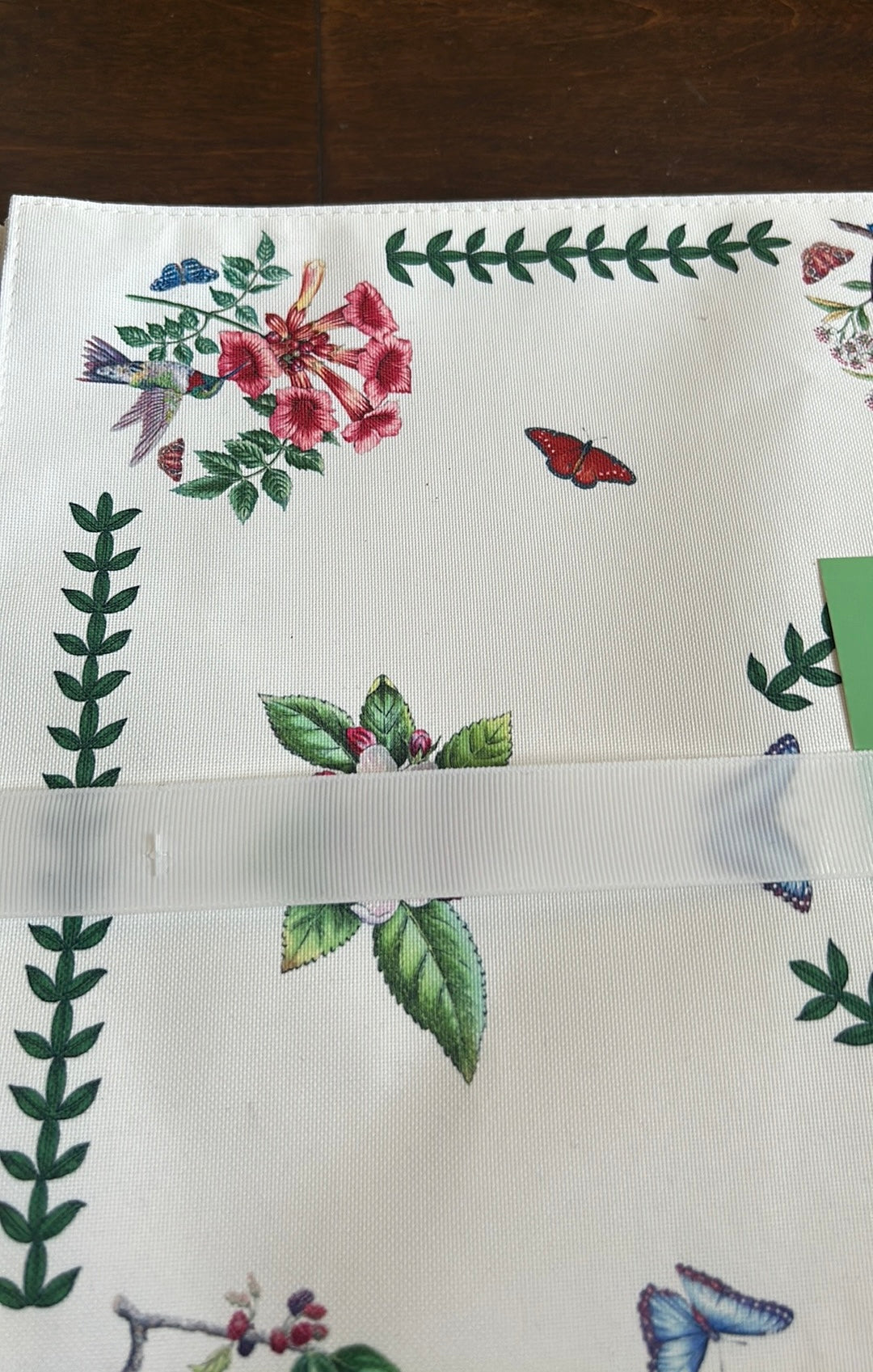 Portmeirion Set Of 4 Botanic Garden Floral Placemats New Birds Butterflies