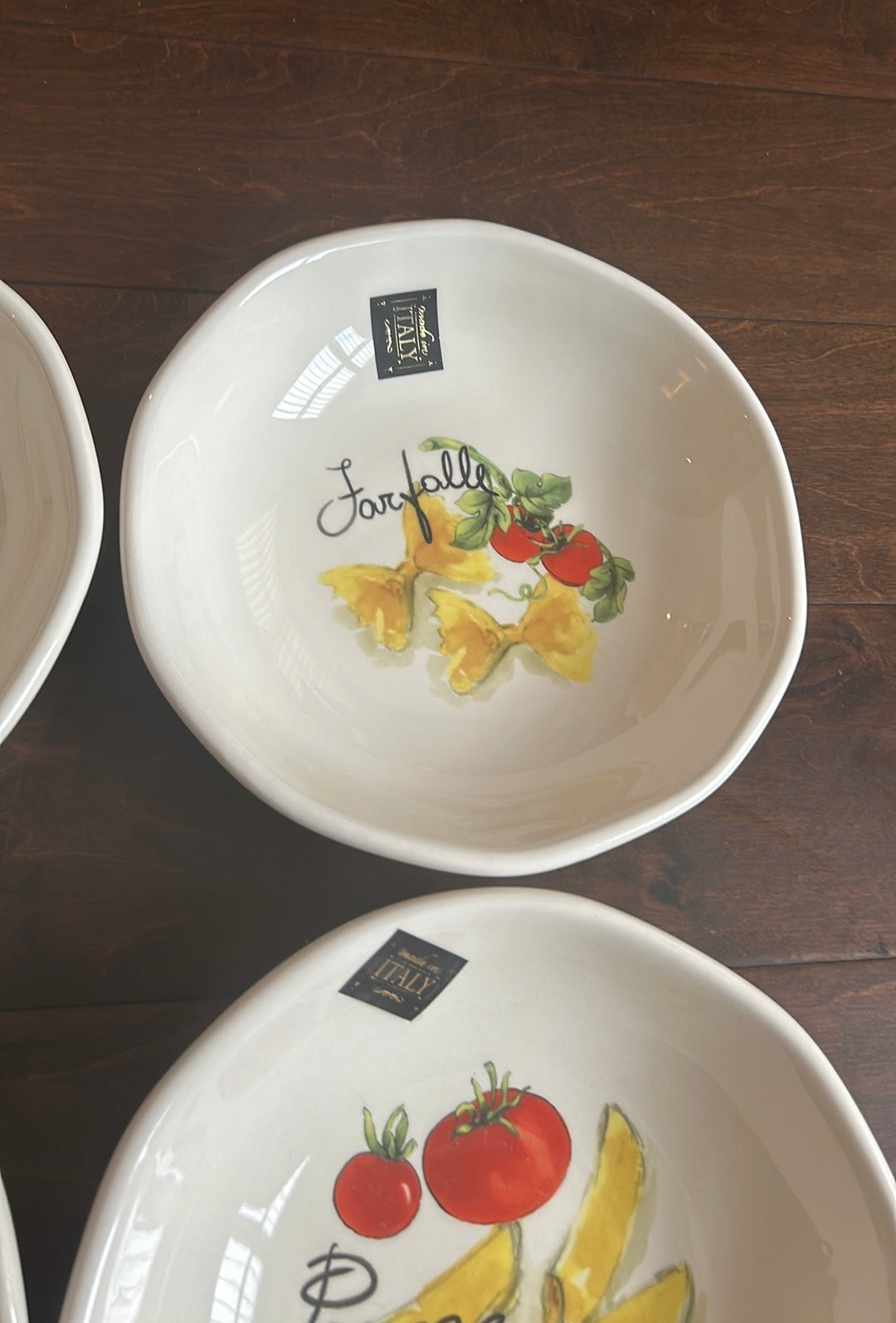 Effetti Set Of 4 Bowls New Pasta Salad Made In Italy