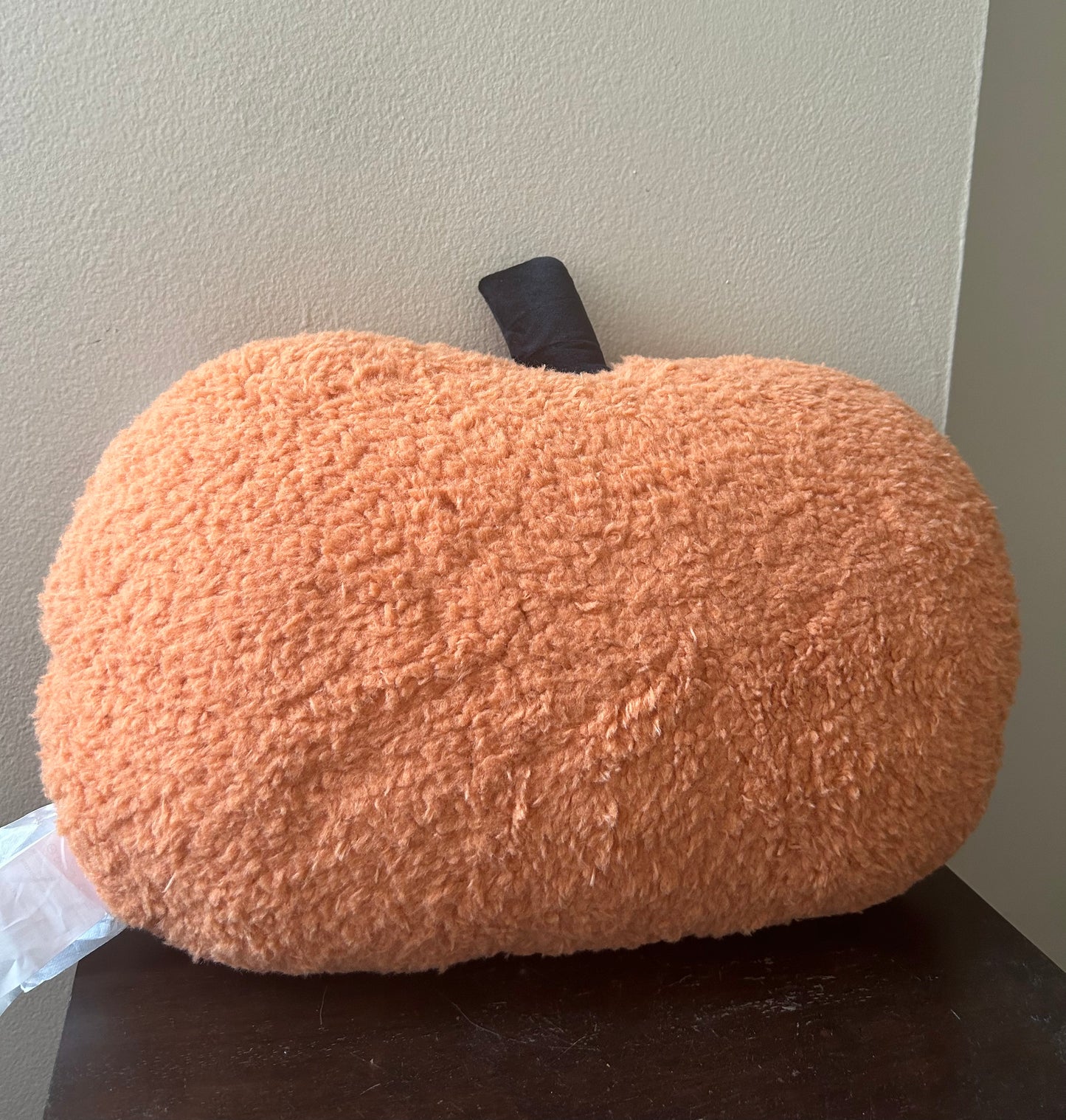 Cupcakes & Cashmere Halloween Pumpkin Decorative Pillow Orange Jack-O-Lantern