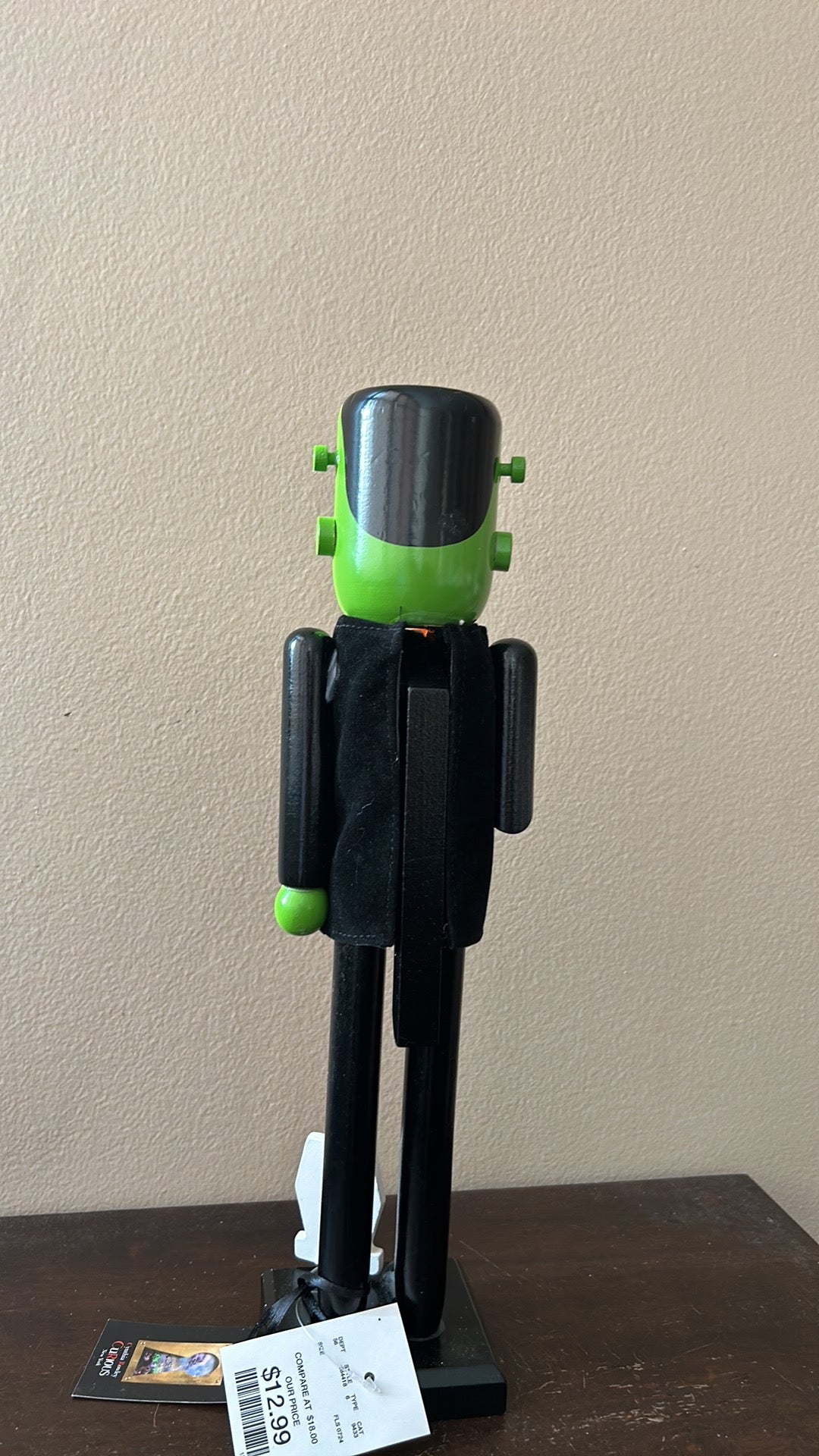 Cynthia Rowley Frankenstein Nutcracker New 15” Tall Halloween